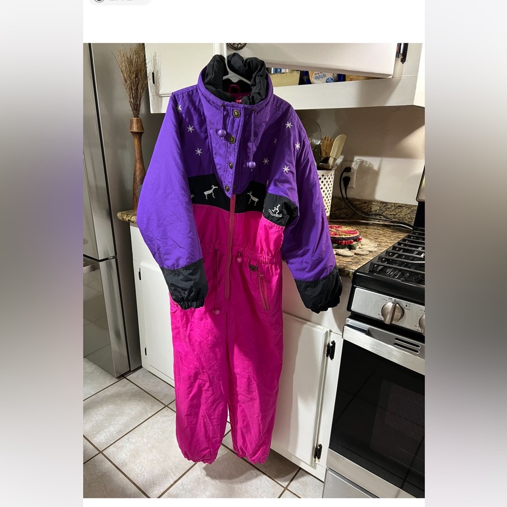 Vintage FERA Skiwear size Juniors 10💕💜💕